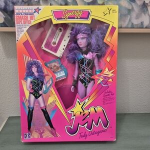 Original Vintage Hasbro 1986 Jem and The Holograms Synergy Doll
